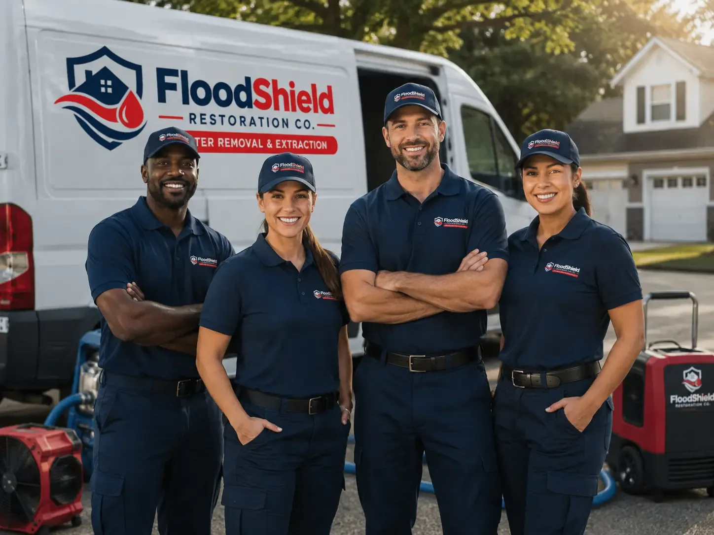 Flood Damage Restoration company in Amlin, OH