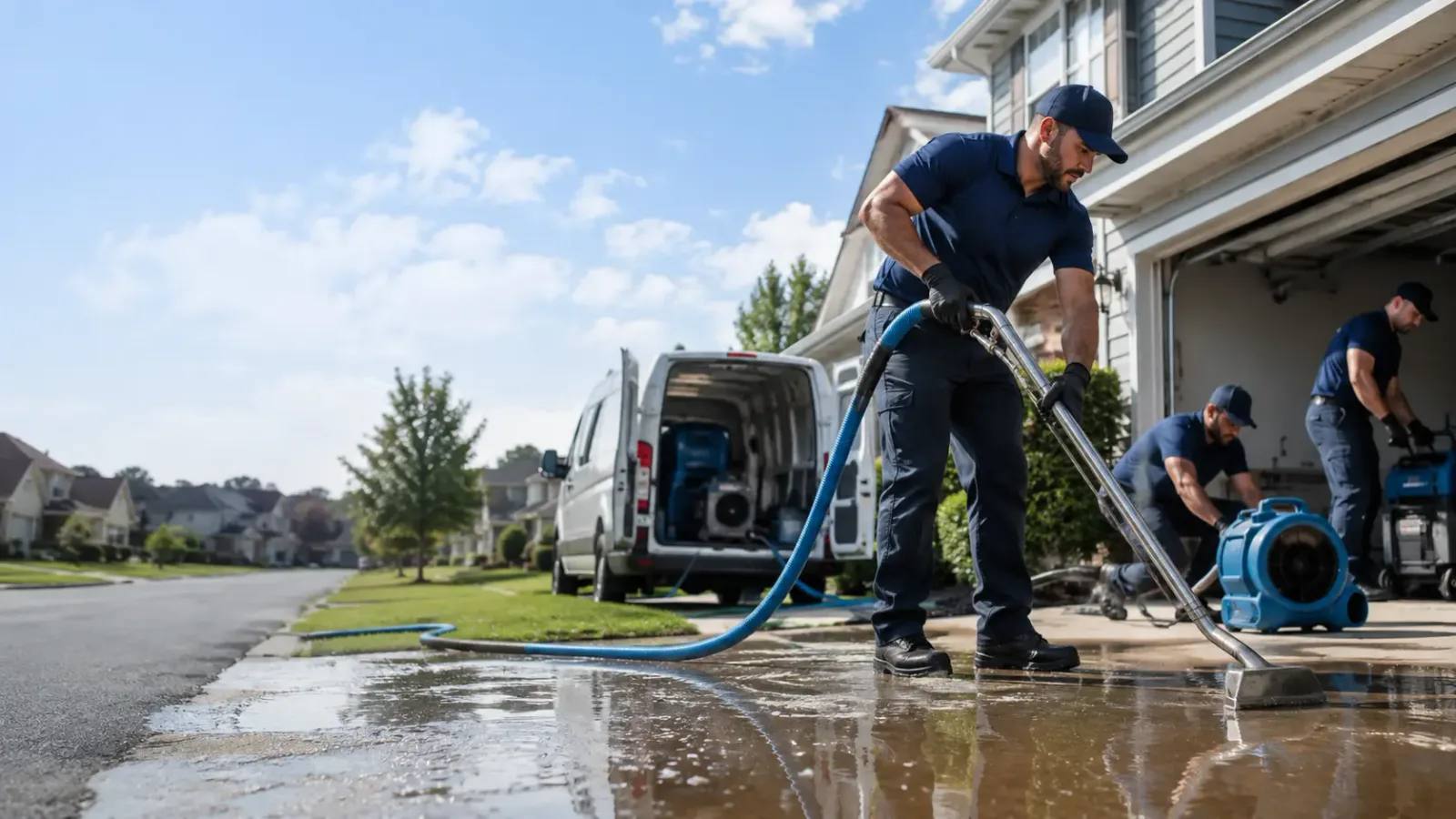 Flood Damage Restoration in Amlin, OH
